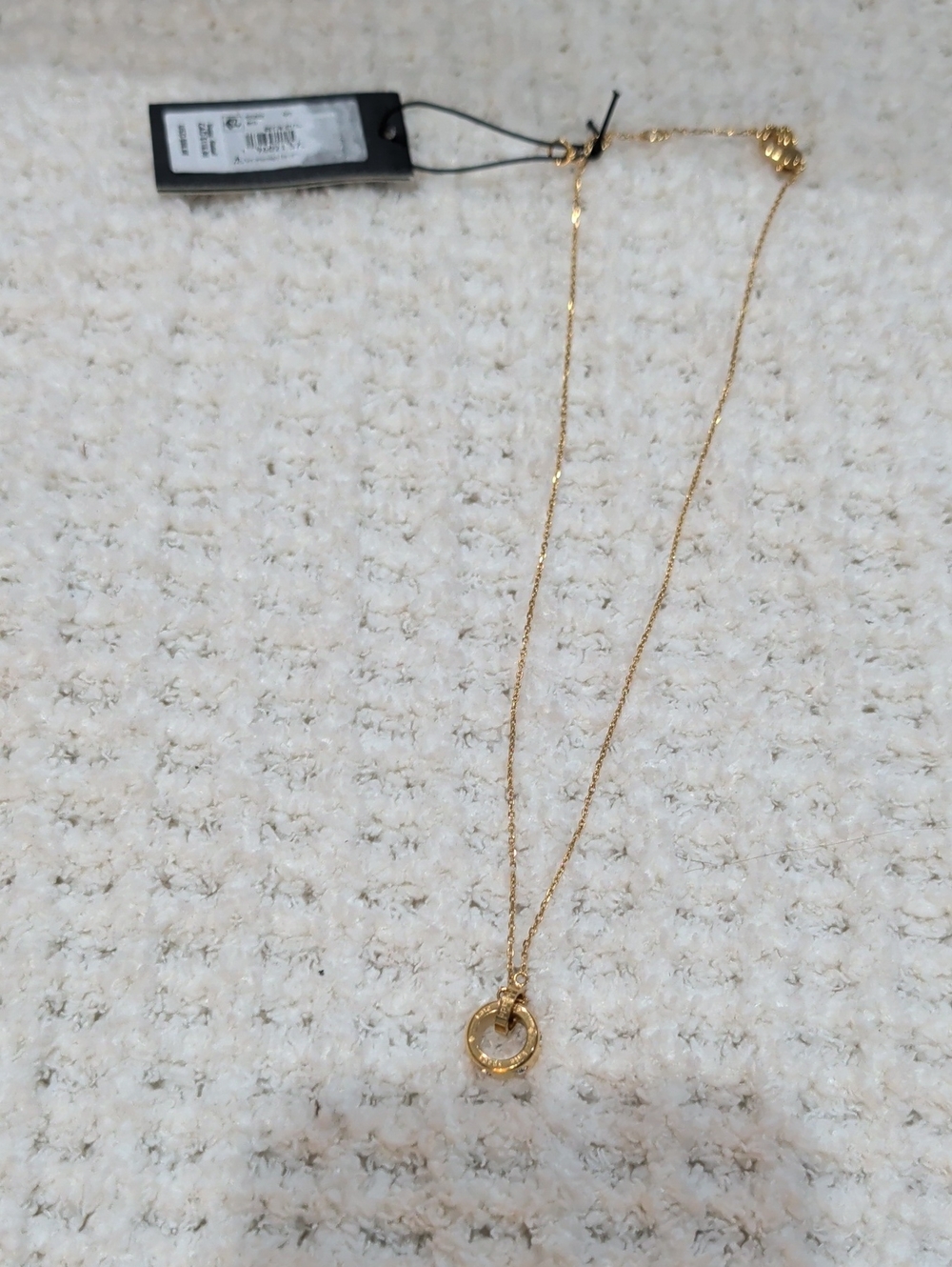 kate spade Pendant Necklace in Gold NWT